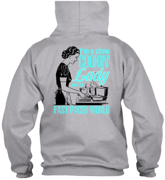 I'm A Slow Cooking Lady T Shirt, I Love Cooking T Shirt