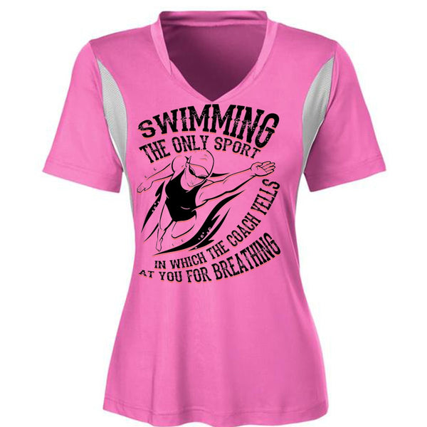 Swimming The Only Sport T Shirt, I Love Swimming T Shirt, Awesome T-Shirts