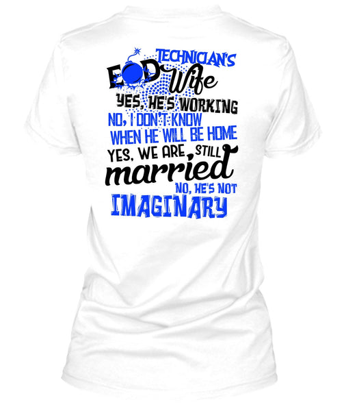 Technician's Wife T Shirt, I Love Husband T Shirt