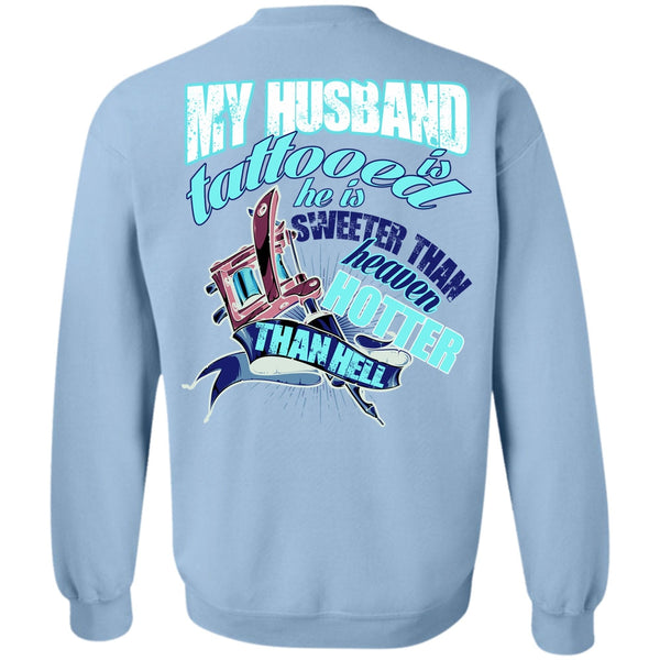 I Love Husband T Shirt, My Husband Is Tattooed Sweatshirt