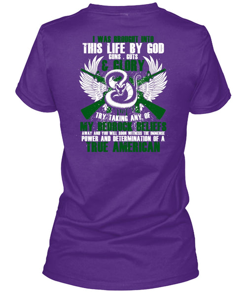 God Guns T Shirt, True American T Shirt