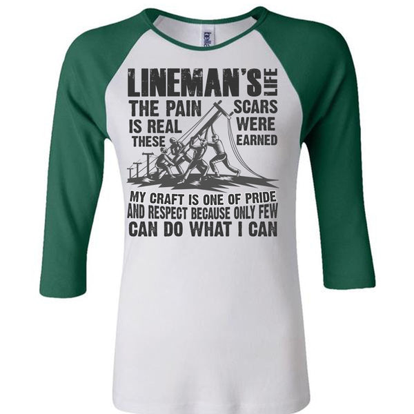 Lineman's Life T Shirt, I Love Lineman T Shirt, Awesome T-Shirts