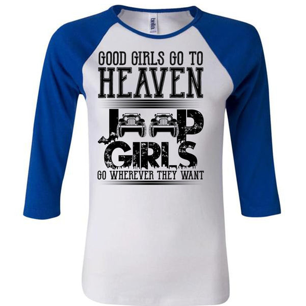 Good Girls Go To Heaven Jeep Girls T Shirt, I Love Jeep T Shirt, Awesome T-Shirts