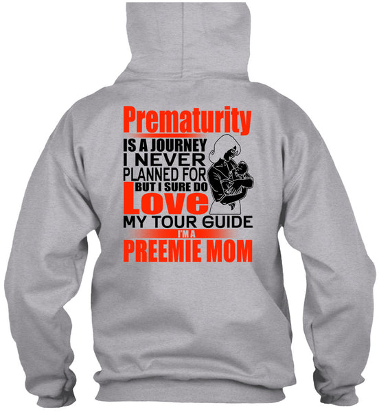 I'm A Preemie Mom T Shirt, I Love Mom T Shirt