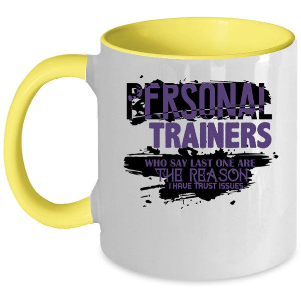 Cool Gift For Trainers Coffee Mug, Personal Trainers Accent Mug