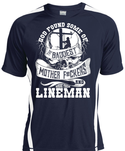 Made Them Lineman T Shirt, The Baddest Mother T Shirt, Cool Shirt