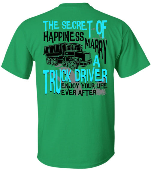 Marry A Truck Driver T Shirt, I Love Trucking T Shirt