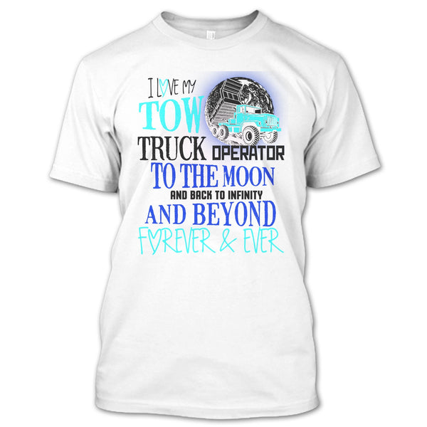 A black t-shirt with the shopify logo