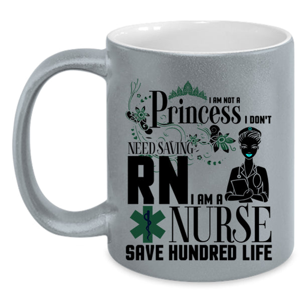 Pretty Daughter Coffee Mug, I Am A Nurse Accent Mug