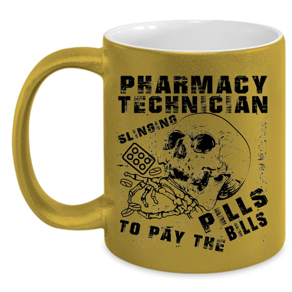 Cool Technician Coffee Mug, Pharmacy Technician Accent Mug