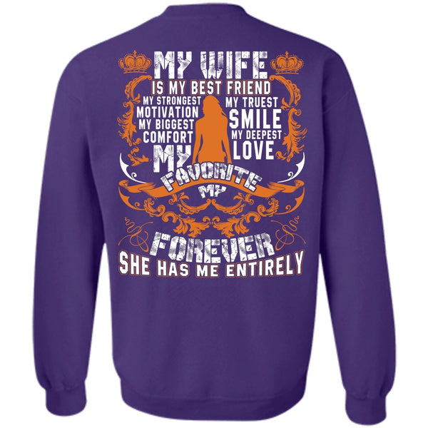 My Love My Favorite T Shirt, I Love Wife Sweatshirt