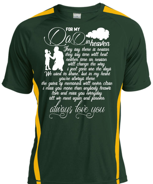 For My Dad In Heaven T Shirt, Love You T Shirt, Cool Shirt