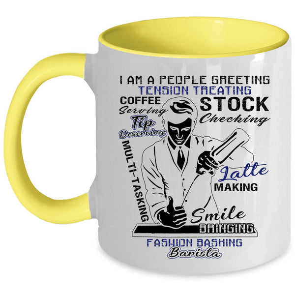 Fashion Bashing Barista Coffee Mug, Coffee Serving Accent Mug