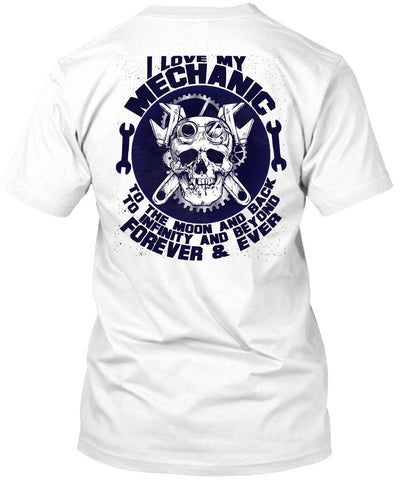 A black t-shirt with the shopify logo