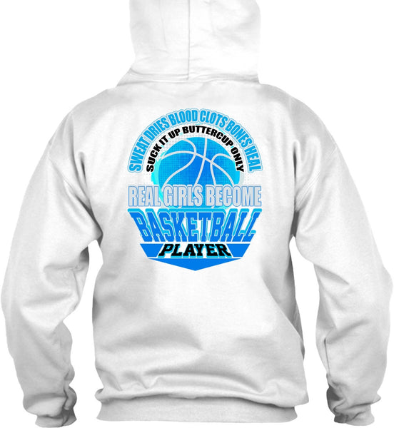 Real Girls Become Basketball Player T Shirt, I Love Basketball T Shirt