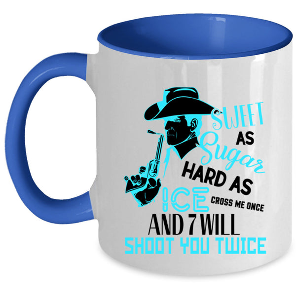 Hard As Ice Coffee Mug, Sweet As Sugar Accent Mug