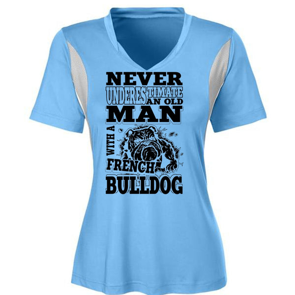 Old Man With A French Bulldog T Shirt, I Love My Dog T Shirt, Awesome T-Shirts