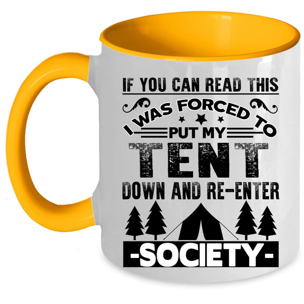 Awesome Gift For Camper Coffee Mug, Best Camping Accent Mug