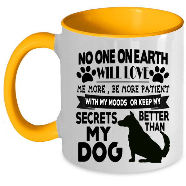 Cute Gift For Dog Lovers Coffee Mug, My Dog Accent Mug