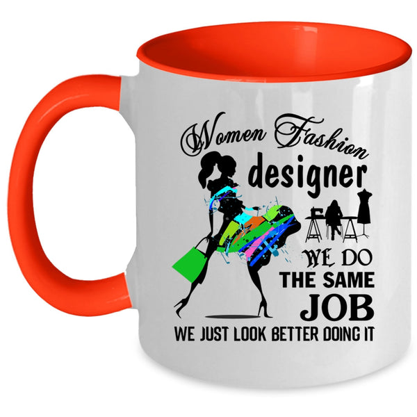 Cute Gift For My Wife Coffee Mug, Women Fashion Designer Accent Mug