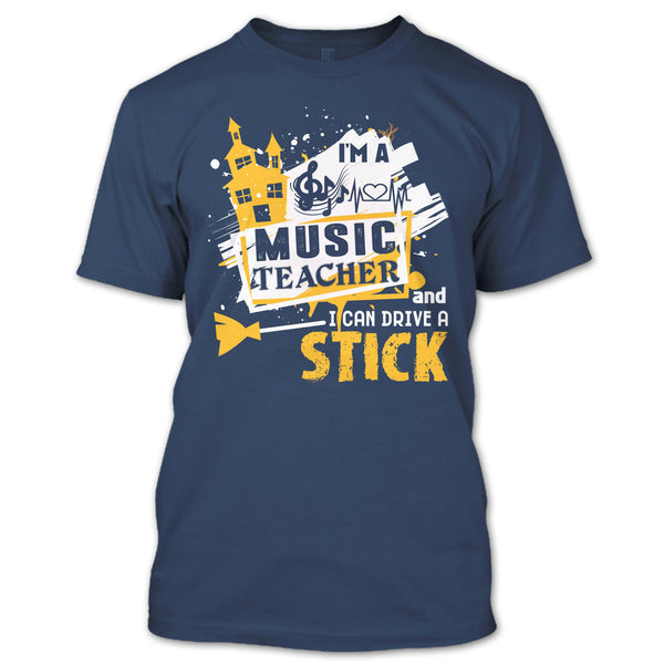 Coolest Halloween T Shirt, I'm A Music Teacher T Shirt