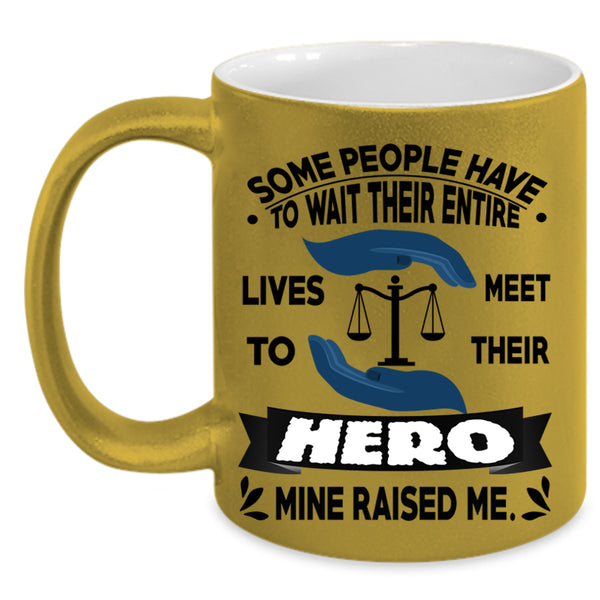 Funny Gift For My Husband Coffee Mug, Cool Gift For Daddy Accent Mug