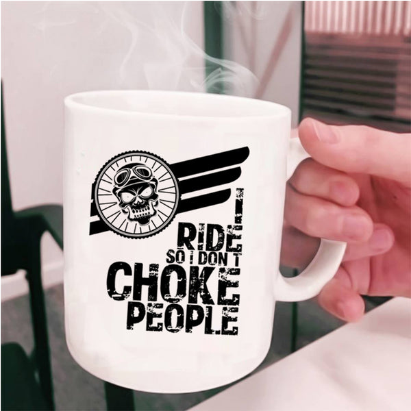 Cool Gift For Equestrians Coffee Mug, I Ride Cup