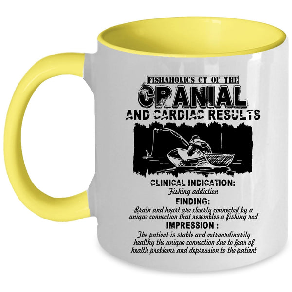 Cool Gift For Fisher Coffee Mug, Fishaholics Accent Mug