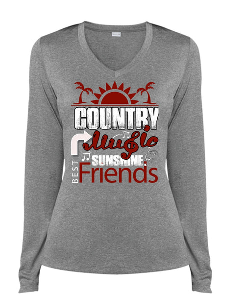 Country Music Sunshine Best Friends T Shirt, I Love Music T Shirt