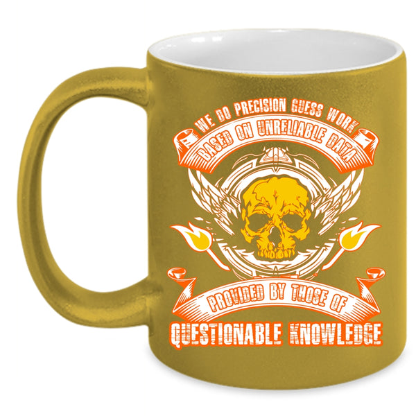 We Do Precision Guess Work Coffee Mug, Awesome Nurses Coffee Cup