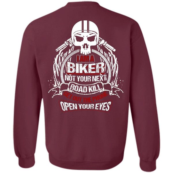 Road Kill T Shirt, I Love Biker Sweatshirt