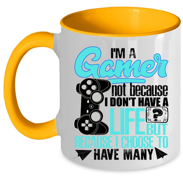 Best Gift For My Son Coffee Mug, I'm A Gamer Accent Mug
