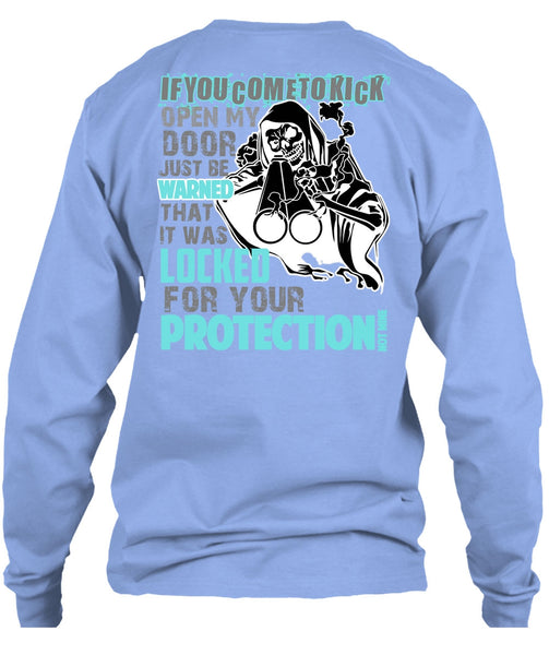 Locked For Your Protection T Shirt, I Love Veteran T Shirt