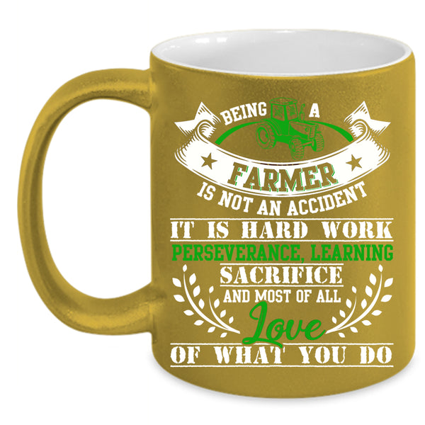 Being A Farmer Coffee Mug, Best Gift For Farmer Coffee Cup