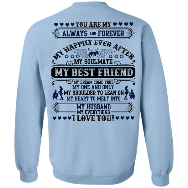 Being A Husband T Shirt, My Husband My Everything Sweatshirt