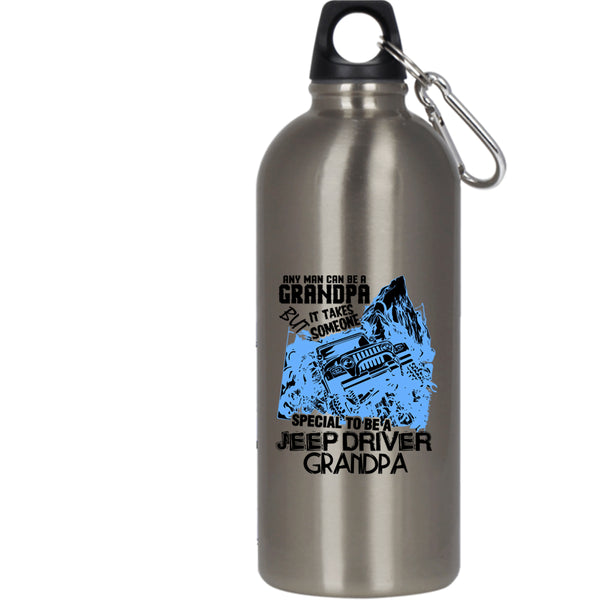 Special To Be A Jeep Driver Grandpa 20 oz Stainless Steel Bottle,Best Dad Ever Outdoor Sports Water Bottle