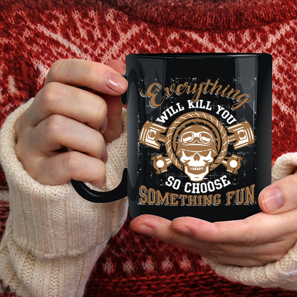 Awesome Riding Coffee Mug, Cool Gift For Biker Coffee Cup