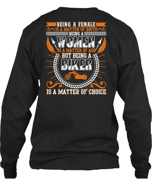 Being A Biker Is A Matter T Shirt, I Love Biker T Shirt