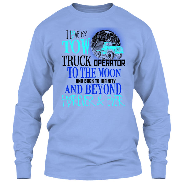 I Love My Tow Truck Operator T Shirt, I'm A Truck Operator T Shirt