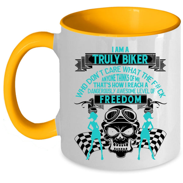 Cool Gift For Truky Biker Coffee Mug, I Am A Truky Biker Accent Mug