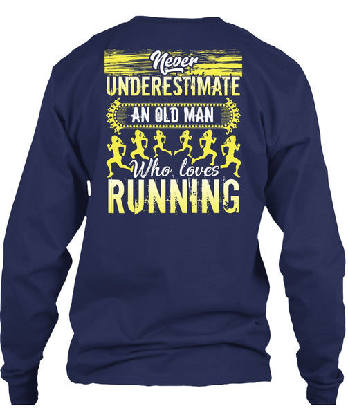 Old Man Who Loves Running T Shirt, Being A Runner T Shirt