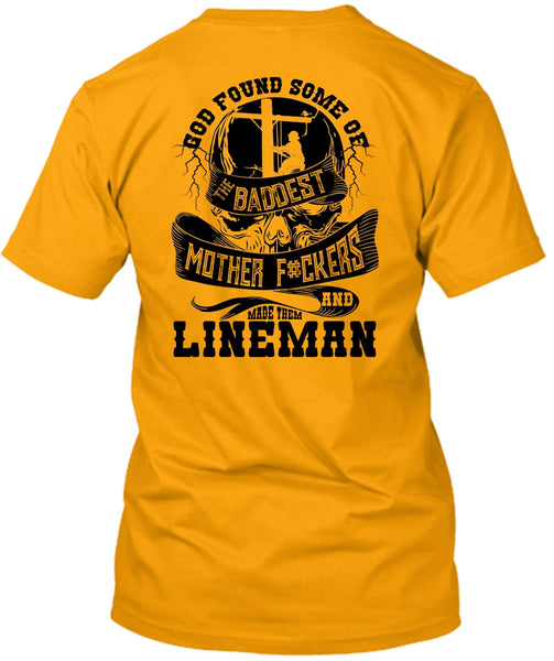 Made Them Lineman T Shirt, I Love Lineman T Shirt
