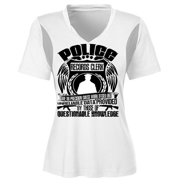Police Records Clerk T Shirt, I Love Police T Shirt, Awesome T-Shirts