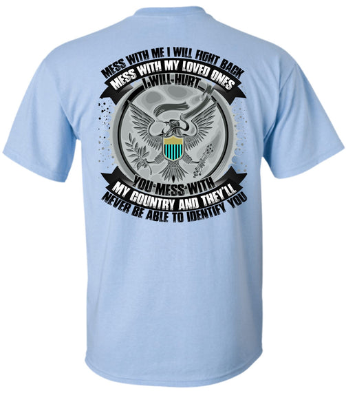 You Mess With My Country T Shirt, I Love Music T Shirt