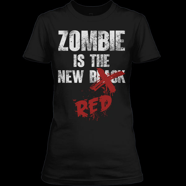 A black t-shirt with the shopify logo