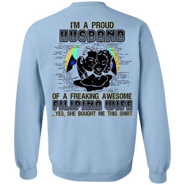 I Love Husband T Shirt, I'm A Proud Husband Sweatshirt