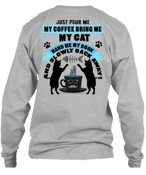 My Coffee Bring Me My Cat T Shirt, I Love My Cat T Shirt