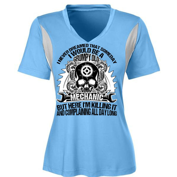 Grumpy Old Mechanic T Shirt, I Love Mechanic T Shirt, Awesome T-Shirts