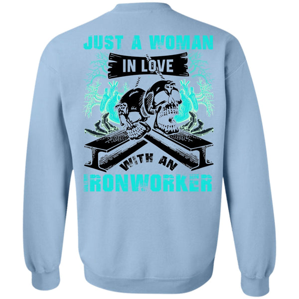 I Love Ironworker T Shirt, Love With An Ironworker Sweatshirt
