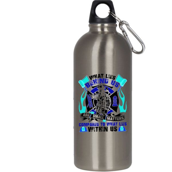 Funny Firefighter 20 oz Stainless Steel Bottle,Best Gift For Firefighters Outdoor Sports Water Bottle